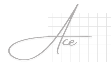 에이스정리수납 로고