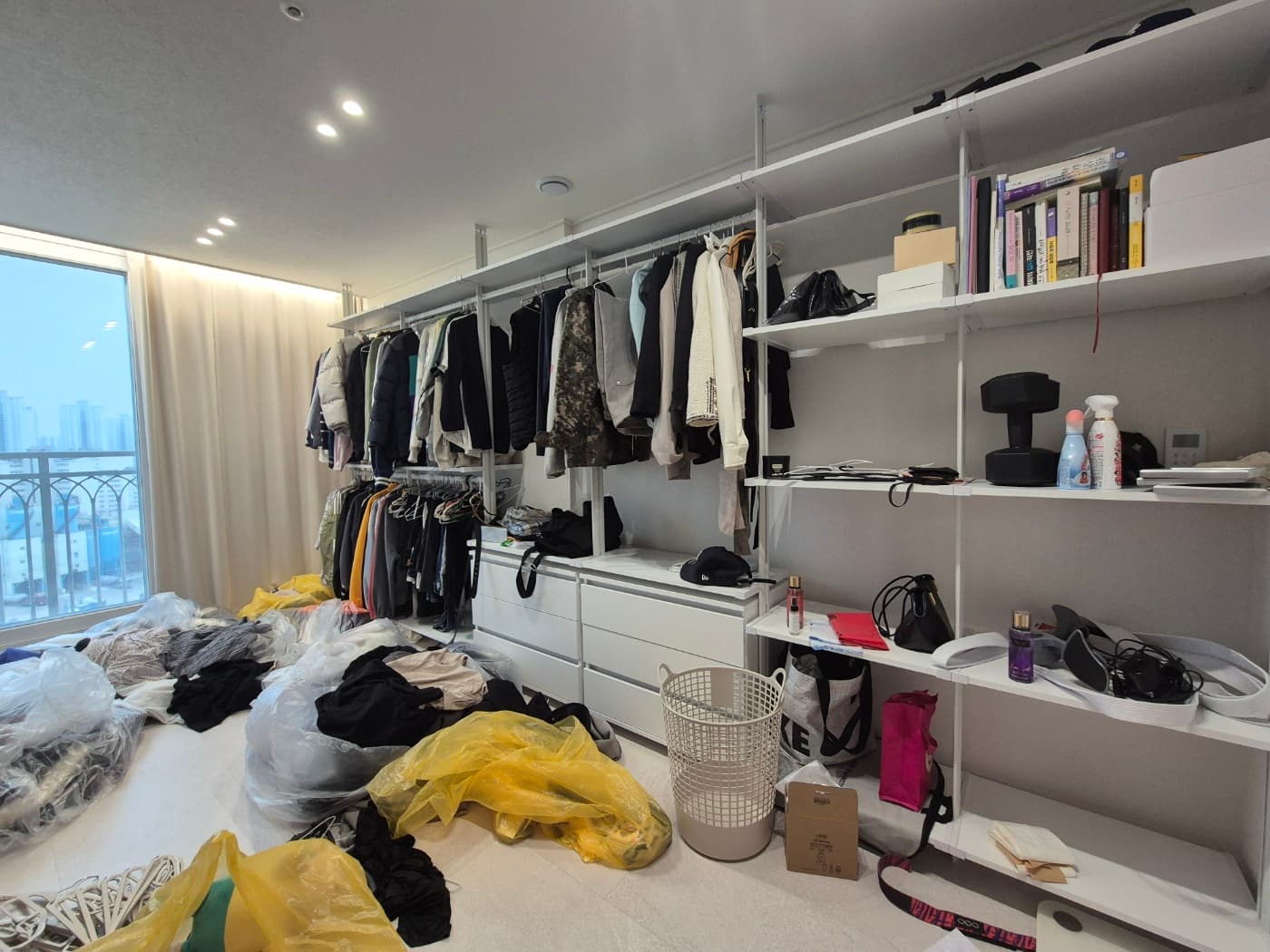 옷장 정리 Before
