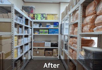 창고 · 수납실 After