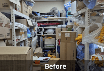 창고 · 수납실 Before